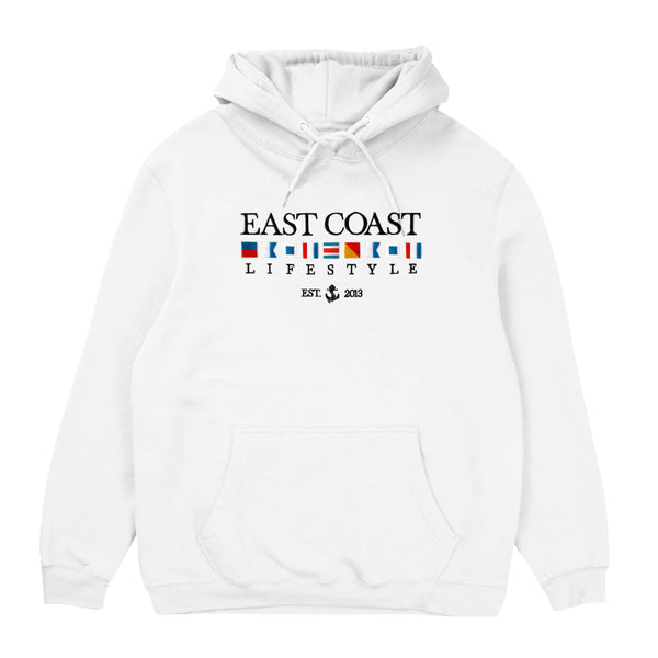 Boat Flag Embroidered Hoodie