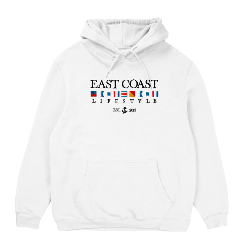 Boat Flag Embroidered Hoodie